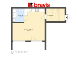 Pronájem chaty, Brno - Žebětín, 129 m2