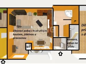 Prodej rodinného domu, Pavlov, 110 m2