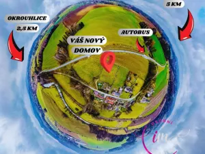 Prodej pozemku pro bydlení, Okrouhlice - Chlístov, 1405 m2