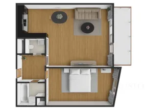 Prodej bytu 2+kk, Praha, U konečné, 61 m2