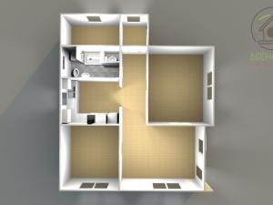 Pronájem bytu 4+1, Zdiby, Příkrá, 86 m2