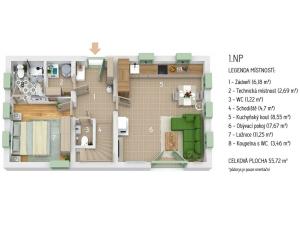 Prodej rodinného domu, Liberk, 106 m2