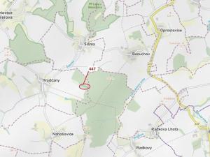 Dražba lesa, Hradčany-Kobeřice, 1989 m2