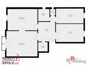 Prodej bytu 3+1, Praha - Karlín, Březinova, 120 m2