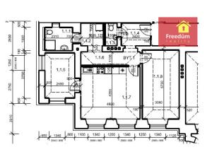 Pronájem bytu 3+kk, Teplice, Vrchlického, 68 m2