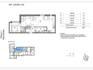 Prodej bytu 2+kk, Brno, Na pískové cestě, 60 m2