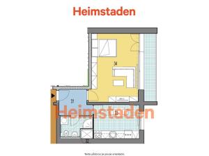 Pronájem bytu 1+1, Havířov - Prostřední Suchá, Dělnická, 41 m2