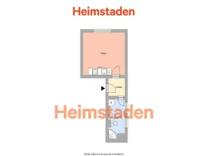 Pronájem bytu 1+kk, Ostrava - Moravská Ostrava, Sadová, 30 m2
