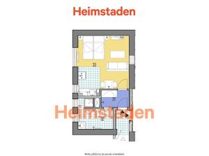 Pronájem bytu 1+kk, Ostrava - Poruba, Dělnická, 28 m2