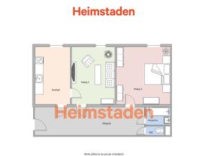 Pronájem bytu 2+1, Ostrava - Poruba, 17. listopadu, 56 m2