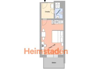 Pronájem bytu 1+kk, Plzeň - Jižní Předměstí, Magisterská, 30 m2