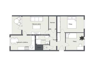 Pronájem bytu 3+1, Praha - Kobylisy, Střekovská, 64 m2