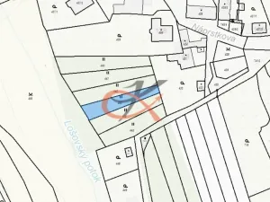 Prodej louky, Olomouc, 411 m2