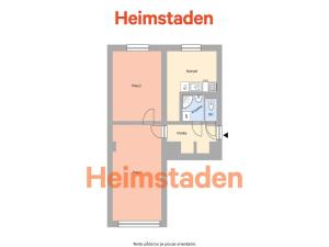 Pronájem bytu 2+1, Ostrava - Mariánské Hory, Mojmírovců, 50 m2