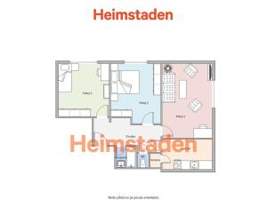Pronájem bytu 3+1, Ostrava - Moravská Ostrava, Zahradní, 76 m2