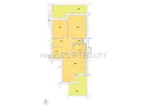 Pronájem bytu 3+kk, České Budějovice, Pekárenská, 81 m2