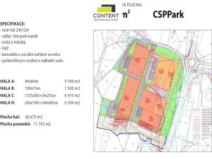 Pronájem výrobních prostor, Vystrkov, 7500 m2
