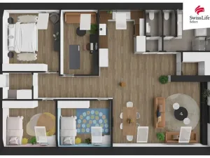 Prodej bytu 5+kk, Plzeň, K Poli, 123 m2