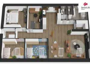 Prodej bytu 5+kk, Plzeň, K Poli, 123 m2