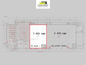 Pronájem výrobních prostor, Plzeň - Skvrňany, U Nové Hospody, 3820 m2