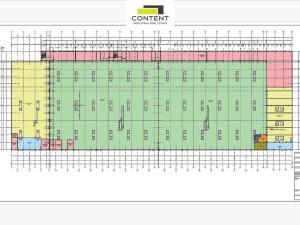 Pronájem výrobních prostor, Plzeň - Skvrňany, U Nové Hospody, 3820 m2