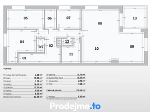 Prodej bytu 4+kk, Rudná, Hořelická, 119 m2