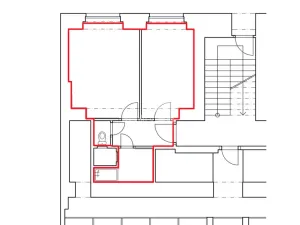 Prodej bytu 2+kk, Praha - Smíchov, Zoubkova, 38 m2