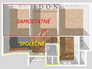 Pronájem kanceláře, Třinec, Staroměstská, 50 m2