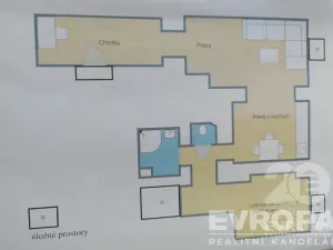 Prodej komerční nemovitosti, Praha - Žižkov, U božích bojovníků, 47 m2
