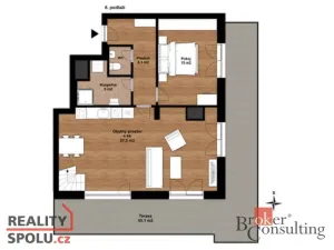 Prodej bytu 3+kk, Plzeň - Skvrňany, Františka Kováříka, 197 m2