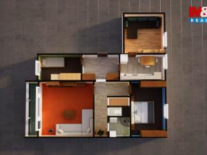 Prodej bytu 4+1, Teplice - Trnovany, Masarykova třída, 87 m2