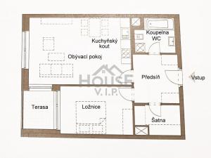 Prodej bytu 2+kk, Praha - Vysočany, Spojovací, 64 m2