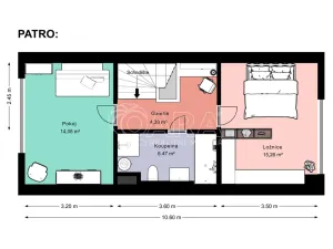 Pronájem rodinného domu, Buštěhrad, Ořešín, 106 m2
