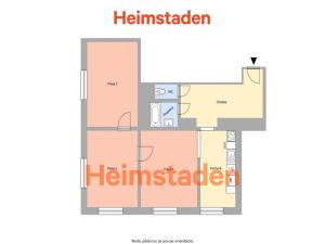 Pronájem bytu 3+1, Ostrava - Poruba, 17. listopadu, 74 m2