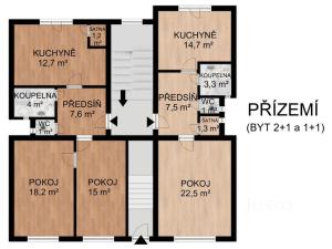 Prodej vícegeneračního domu, Písek, Harantova, 454 m2