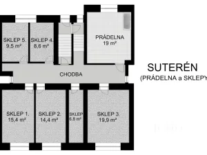 Prodej vícegeneračního domu, Písek, Harantova, 454 m2