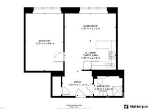 Pronájem bytu 2+kk, Praha - Libeň, Novákových, 40 m2