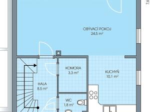 Prodej rodinného domu, Nehvizdy, 96 m2