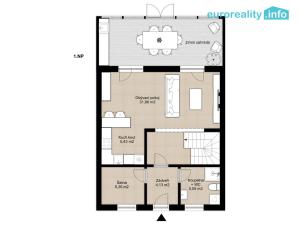 Prodej rodinného domu, Jinočany, Smetanova, 157 m2