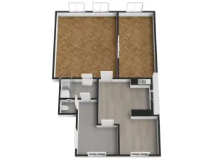 Pronájem bytu 3+kk, Praha - Holešovice, Dukelských hrdinů, 90 m2
