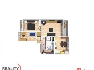 Pronájem bytu 3+1, Ostrava - Moravská Ostrava, Vítkovická, 73 m2