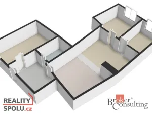 Prodej bytu 4+kk, Brno - Zábrdovice, Cejl, 76 m2