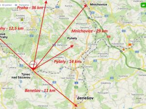 Pronájem bytu 3+1, Týnec nad Sázavou, Jílovská, 61 m2