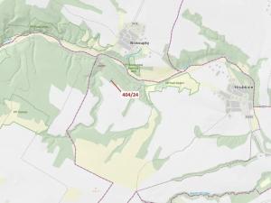 Dražba lesa, Ivančice, 741 m2