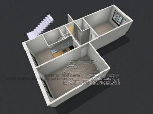 Pronájem bytu 2+1, České Budějovice, Branišovská, 61 m2