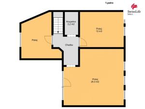 Prodej rodinného domu, Zápy, 130 m2