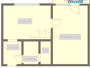 Pronájem bytu 1+1, Jindřichův Hradec - Jindřichův Hradec III, sídliště Vajgar, 36 m2