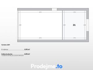 Prodej rodinného domu, Dobšice, 34 m2