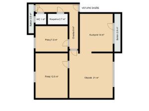 Prodej bytu 3+kk, Ostrava - Přívoz, Muglinovská, 90 m2