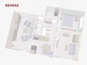 Prodej bytu 3+1, Brno, Barvy, 73 m2